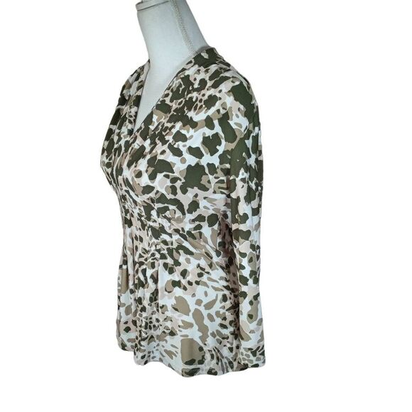 CATHERINE MALANDRINO CAMO TOP SZ.S EUC - Picture 4 of 7